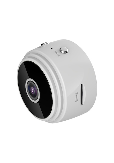 Geeroyoo A9 Siyah Ev İzleme Kamerası - Kablosuz Wifi, 1080p Hd, Kızılötesi Gece Görüşü, İwfcam Uygulaması İle Kontrol