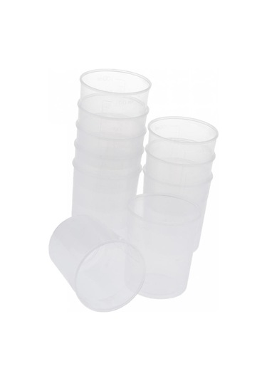 10 Adet 100 Ml Ölçüm Kabı Silikon Kalıp Dıy Takı Ölçeği Reçine Tutkal Araçları