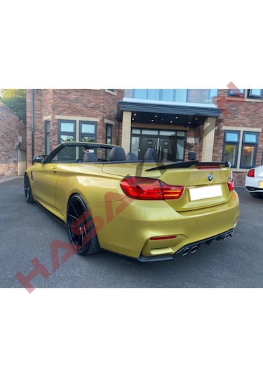 Bmw F33 M4 Cabrio Bagaj Üstü Yarasa Spoiler Boyasız 2013 - 2020