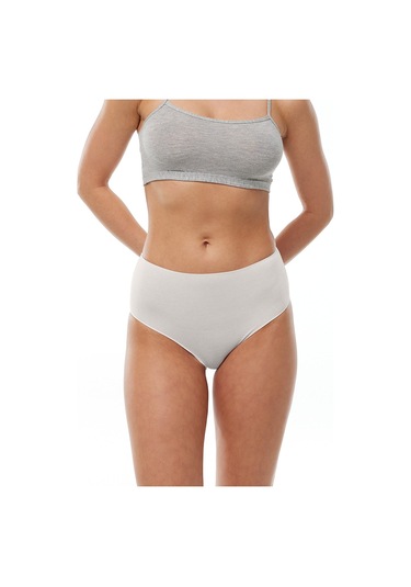Malabadi Kadın Ekru 6 Lı Paket Modal Yüksek Bel Slip Külot 1955 Ekru