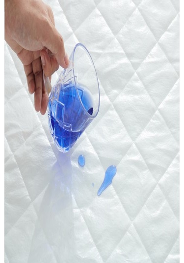 Bebesi Yatak Koruyucu Kapitoneli 90x190 Cm Tek Kişilik Köşe Lastikli Beyaz