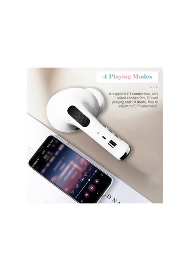 Vkemall Siyah Bluetooth Hoparlör, Bt 5.0 + Aux + Tf Kart + Usb + Fm Radyo, 1200mah Pil, Dışarıda Spor/parti İçin Kullanıma Uygun