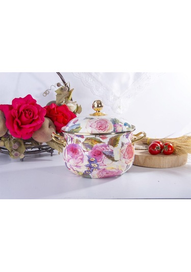 Miss Betty Rose Deluxe 20 Cm Emaye Tencere