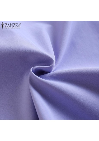 Zanzea İş Kıyafetleri Kadın Hırka Ve Şort Günlük İki Parçalı Takım Elbise Lacivert