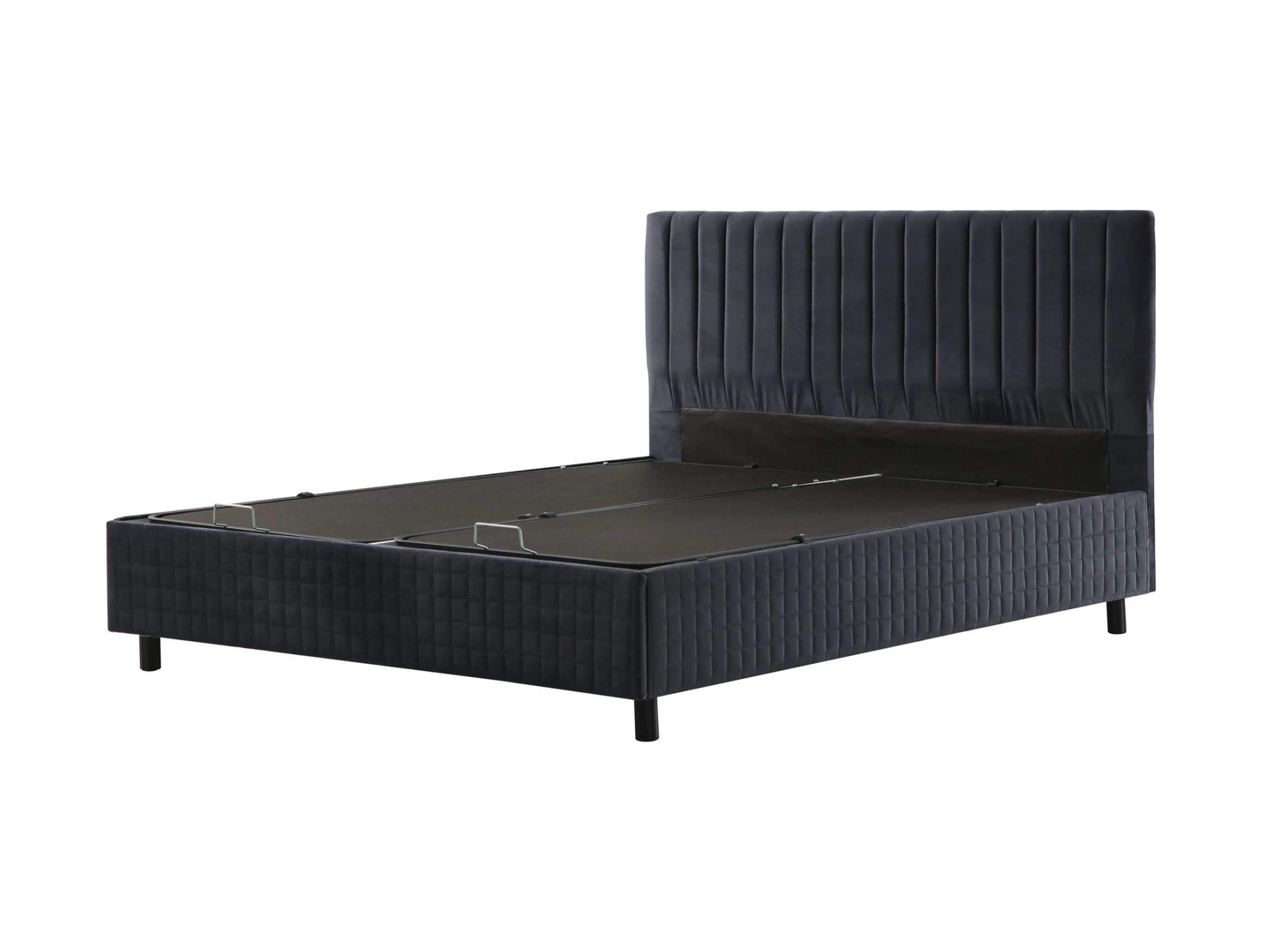 Safir Bazalı Karyola - Antrasit 140x200 140 x 200 CM