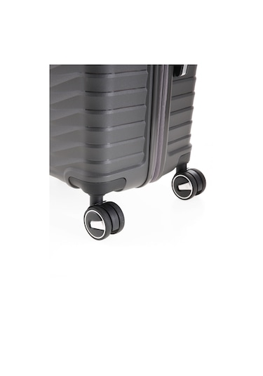 Ultra Dayanıklı 3'lü Set Valiz & Bavul Antrasit-1385 Antrasit