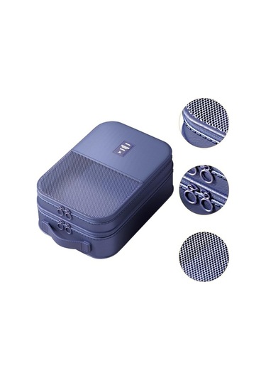 Pazly Suntek Seyahat Ayakkabı Çantası - El Taşımalı, Erkek & Kadın, Mavi Mavi