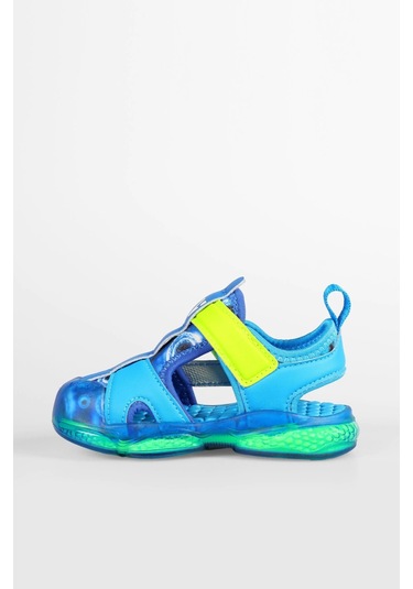 Vicco Live Erkek Bebe Saks Mavi İlk Adım Işıklı Phylon Sandalet Saks Mavi