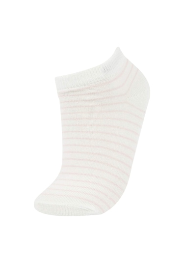 Defacto Kız Çocuk 5'li Pamuklu Cizgili Ve Flamingo Baskılı Patik Çorap W9532A6NSPN2 Defacto Kız Çocuk 5'li Pamuklu Cizgili Ve Flamingo Baskılı Patik Çorap W9532A6NSPN2