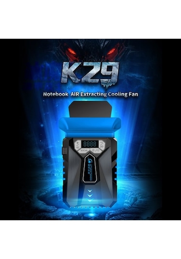 Didadodo Taşınabilir Dizüstü Soğutucu - Akıllı Sıcaklık Kontrollü, Sessiz Ve Hızlı Soğutma Fanı, Anında Soğutma