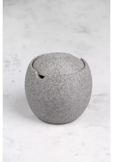 Denezo Kapaklı Pamuk Disk Ve Çubukları İçin Düzenleyici 250810653 Gri