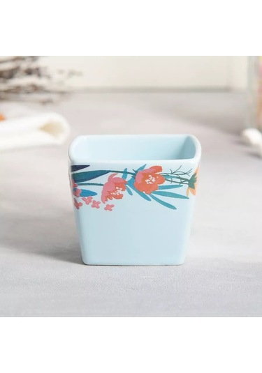 Denezo Mavi Seramik Çay Kupası 150 Ml Ve Tabağı 244856585 Açık Mavi