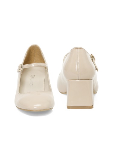 Butigo 24s-400 5fx Krem Kadın Topuklu Ayakkabı 000000000101983205 Bej