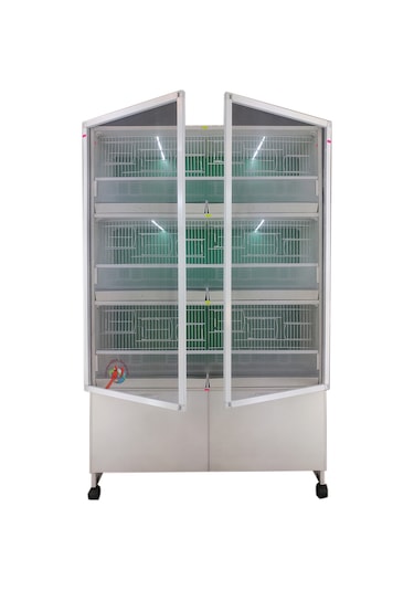 İstanbul Kafes Model 6D Pvc Kuş Dolabı
