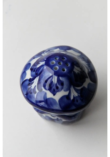 Terehoff Porselen Mantar Gzhel Tuzluk 322197423 Mavi