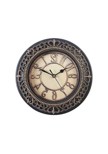 Trendooze Yuvarlak Vintage Sayılar Saati Pas-dayanıklı Ofisi Mutfak İçin Ev Duvar Açık Rt