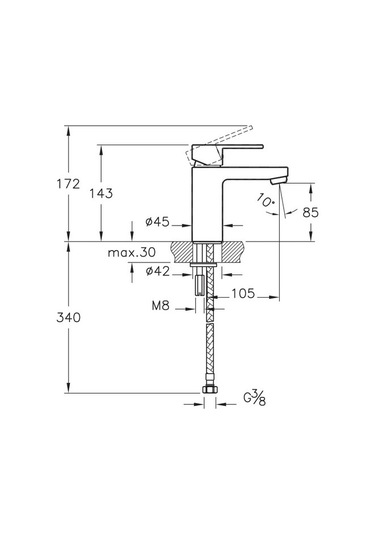 Punto Fuga Lavabo Bataryası