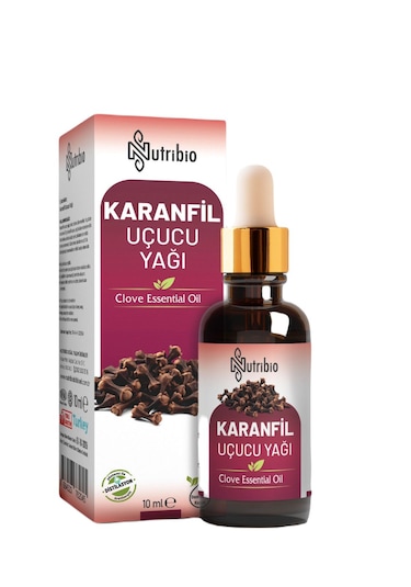 Nutribio %100 Saf Karanfil Uçucu Yağı 10ml