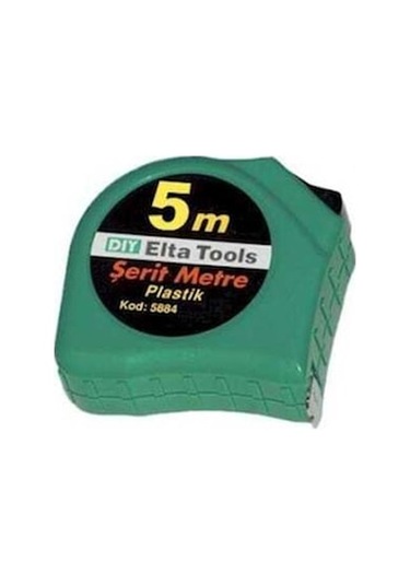 Elta 5 Metre Plastik Şerit Metre