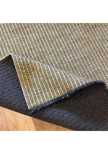 Hoom Rugs Mirel 7310 Yeşil Kaymaz Pamuklu Dekoratif Kilim