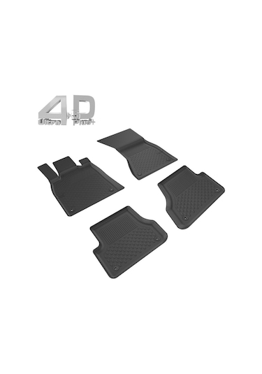 Sahler Citroen C4 X 2022+ Siyah Renk 4.5d Araca Özel Paspas Seti 5 Parça