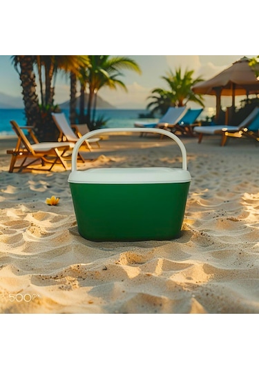 Buzluk Termos Set-30 Lt Buzzy Buzluk Termos 1178 Cooler Box + +6.5 Lt Erciyes Piknik Termos 1403 Cooler Jug Koyu Yeşil