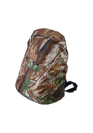 Ordu Yeşil Yağmur Kılıfı Sırt Çantası 15-25l Su Geçirmez Çanta Camo Taktik Açık Kamp Yürüyüş Tırmanma Toz Yağmur Kapağı