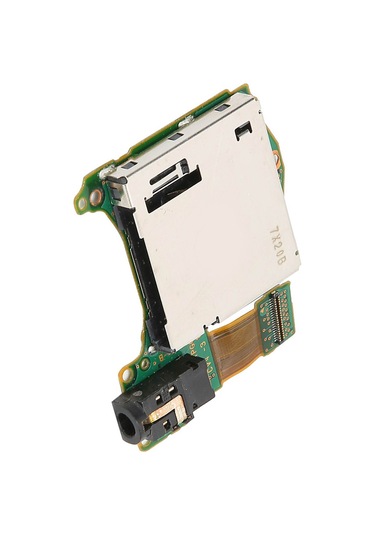 Fosenze Nintendo Switch Konsolu İçin Oyun Kartuşu Slotu Okuyucu Paleti, Kulaklık Jack Portu Tamiri Aksesuarı Metal+abs