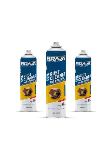 C920 Metal Parça Pas Kir Temizleyici 400 Ml X 3