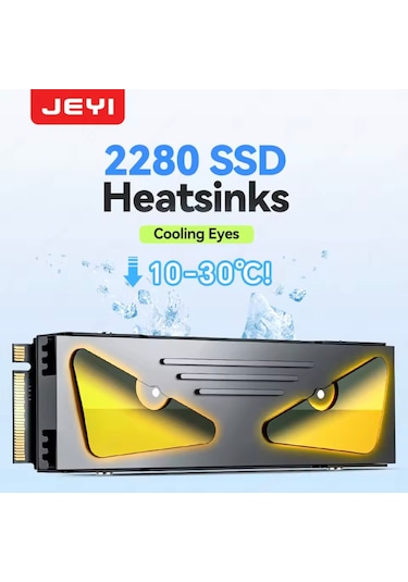 Jeyı M.2 2280 Ssd Soğutucu Pc/ps5/pcıe M.2 Yuvalı M2 Nvme Alüminy