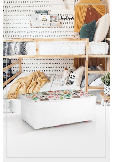 Vedsey 5'li Set Sevimli Hayvan Desenli 50x25x20 CM Hurç Çok Renkli