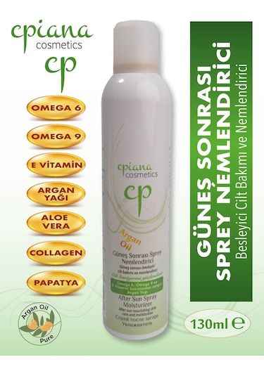 Cpiana Sprey Güneş Sonrası Argan Yağlı Nemlendirici Krem 130ml