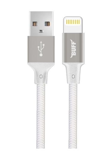 Buff Bl71 Usb Lightning 2.4a 1.2m Data Ve Şarj Kablosu Beyaz