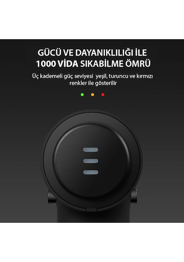 Kingsdun Sarjli Tornavida Seti 35 Parçali Manyetik Uç 5v 2500mah