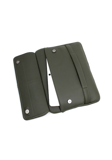 Unisex Haki Renk 12 & 13 Inç, Evrak Laptop Ve Dosya Çantası Haki