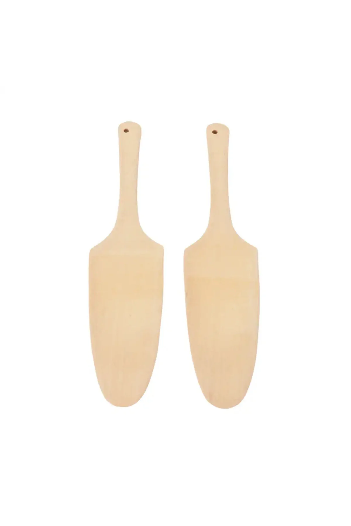 Ahşap Pide Küreği 2 Li Set Taş Fırın Ve Ankastre Fırınlarda Kullanıma Uygun, Dayanıklı Ahşap