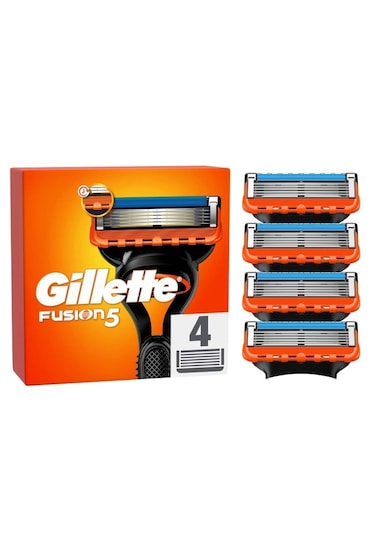 Gillette Fusion Yedek Tıraş Bıçağı 4'lü