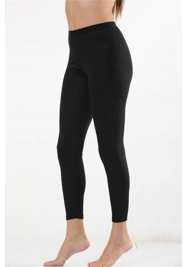 Kadın Siyah Termal İçlik Tayt 2001 Siyah