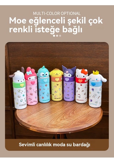 Lyon Kulomi Çocuk Termos Su Bardağı Mor Mor