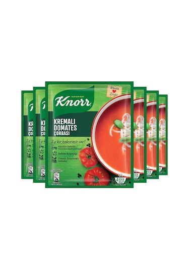 Knorr Kremalı Domates Çorbası 69 Gr X 6 Adet