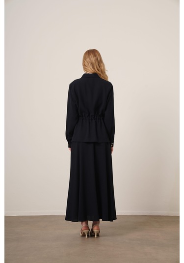 Ftz Women Kadın Melise Crep Takım Lacivert 31172 Lacivert