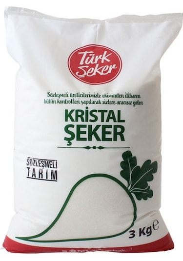 Türk Şeker Toz Şeker 3 KG