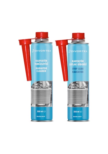 Divortex Radyatör Çatlak Giderici ve Radyatör İçi Temizleyici Set N11.2952