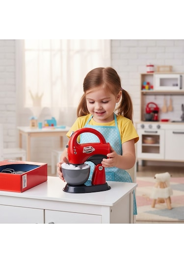 Işıklı Ve Sesli Blender Çocuklar İçin Gerçekçi Evcilik Mutfak Seti