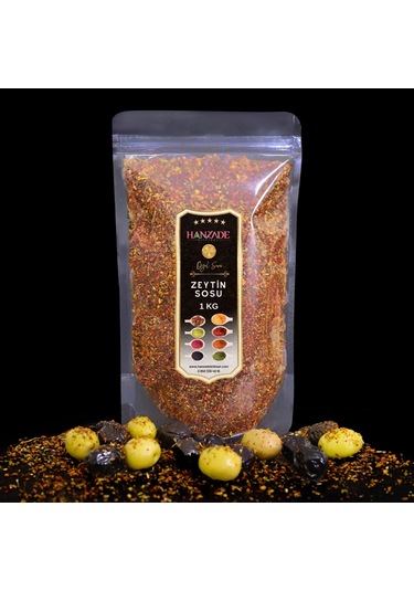 Hanzade Bitkisel Zeytin ve Zeytinyağı Çeşnisi 1 KG