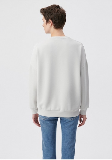 Mavi - Lux Touch Gri Sweatshirt 168837-70074 Gri
