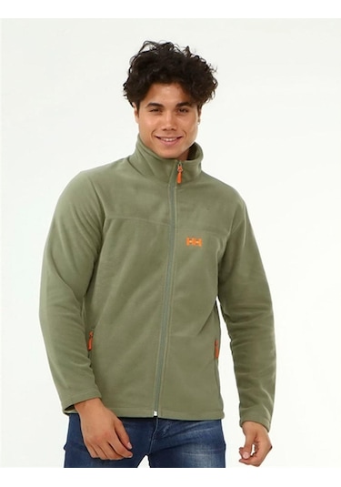 Helly Hansen Zıppy Erkek Tam Fermuar Polar Hh.12007 Hha.431 Yeşil