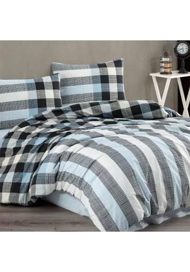 Kristal Ranforce Kapitoneli Nevresim Takımı Çift Kişilik Solar Bej