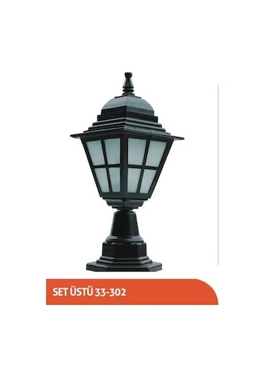 Ak-Öz Bahçe Balkon Teras Aydınlatma Armatür Fener Aplik Kare Diğer