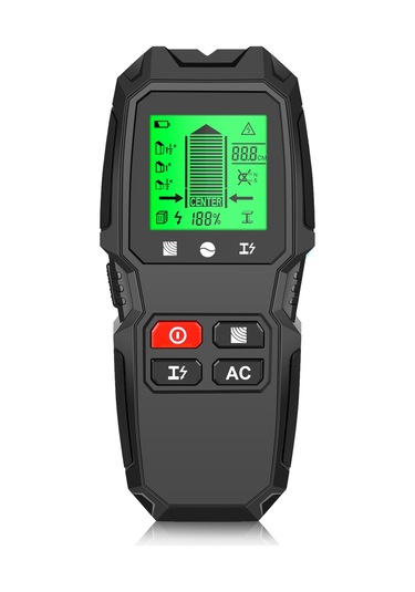 Kangvka Hw-qb6 Duvar Tarayıcı, Metal Ve Ahşap Dedektörü, Led Ekran, Taşınabilir Tasarım